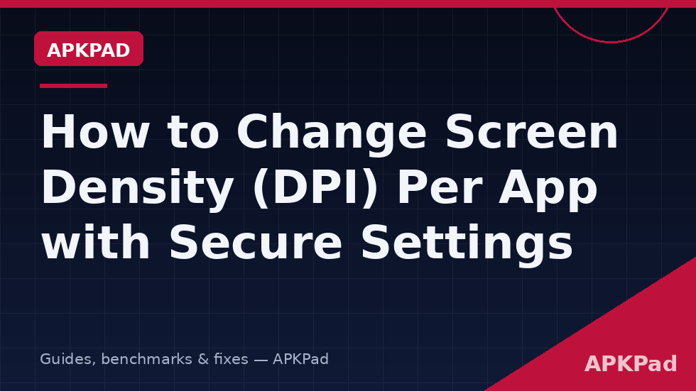 MacroDroid macro to change screen density dpi per app using wm density and Secure Settings on Android