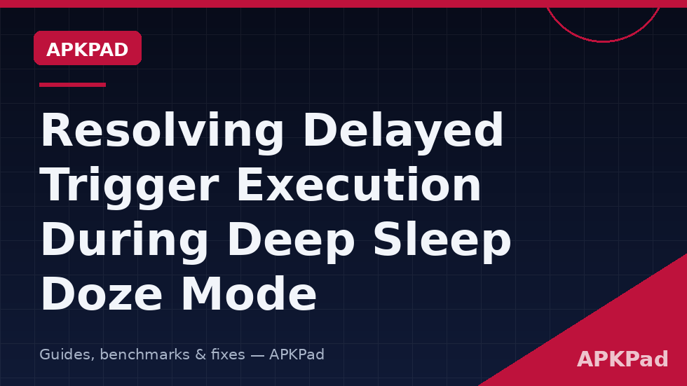 Diagram of the three layers that delay MacroDroid triggers during sleep: Android Doze, App Standby Buckets, and OEM battery killers