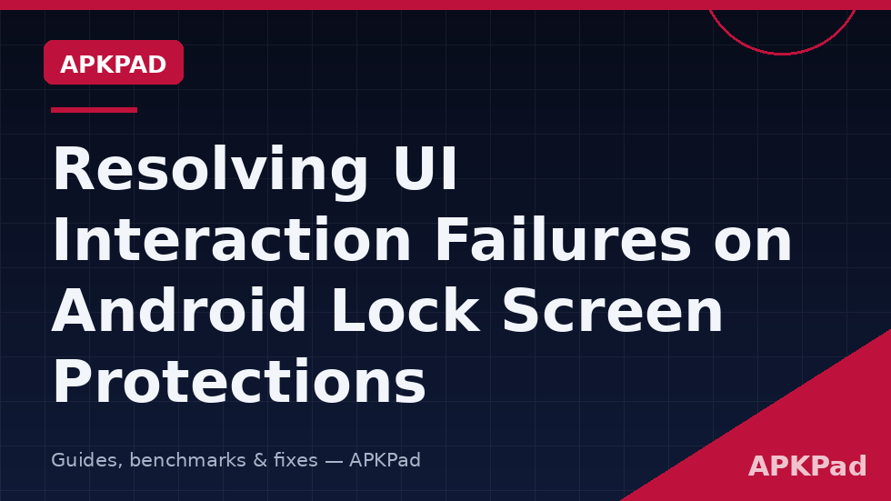 Diagram of MacroDroid UI Interaction action blocked by the Android lock screen keyguard while the accessibility service is active