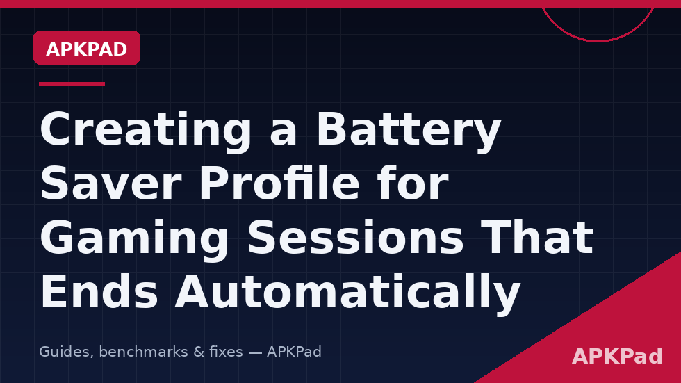 macrodroid gaming session battery profile with game launched trigger and automatic restore macro