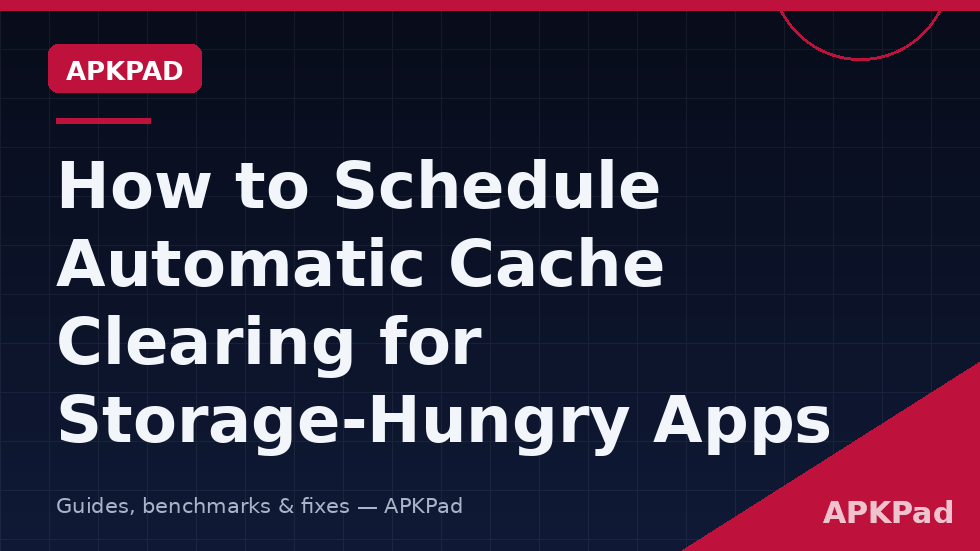 Storage screen and weekly macro for scheduled cache clearing macrodroid routines using pm trim-caches