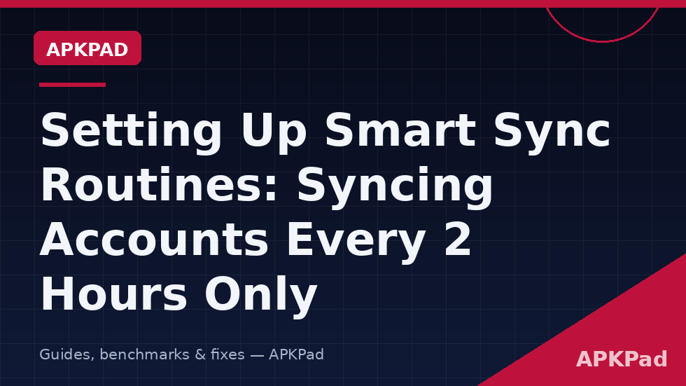 smart sync routines sync every 2 hours macrodroid timed window macro design