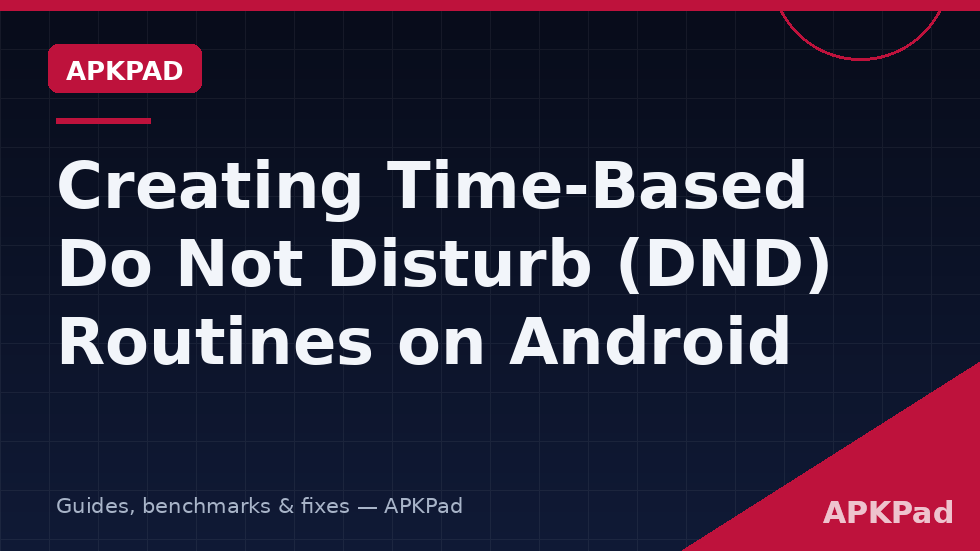 Time based DND routines Android MacroDroid schedule enabling priority only Do Not Disturb at night and releasing it in the morning